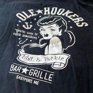 Ole Hooker Souvenir Gilden Softstyle Midi T-shirt NWOT